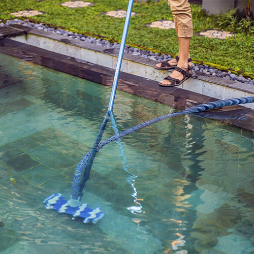 Manutenção de piscinas